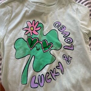 Old Navy Kids' Green Clover Tee for St. Patrick’s Day